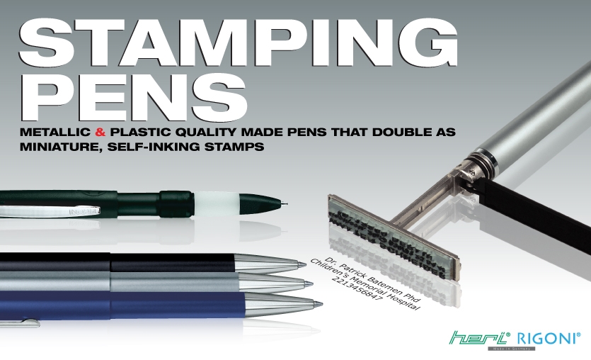 Rubber Stamp Pens